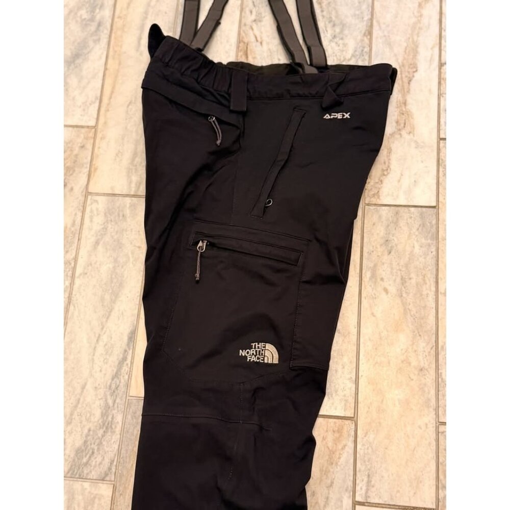 NEW The North Face men's size 32" waistband Summit Series black Snow Bib - Picture 4 of 10